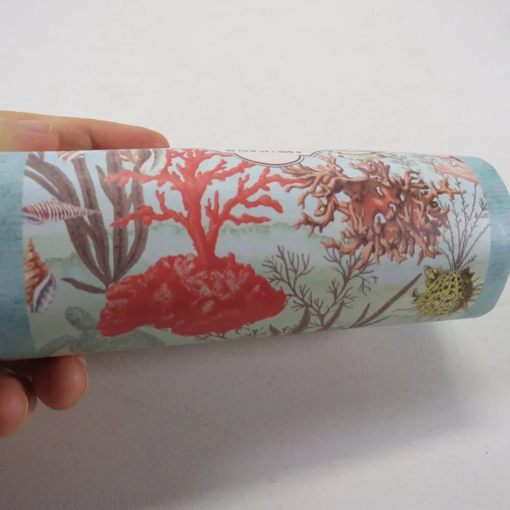 Hannah's Garden Coral & Shells Bar Soap 10.5oz Triple Milled Soap Shea Butter